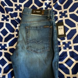 7  for all mankind standard jeans men’s size 31